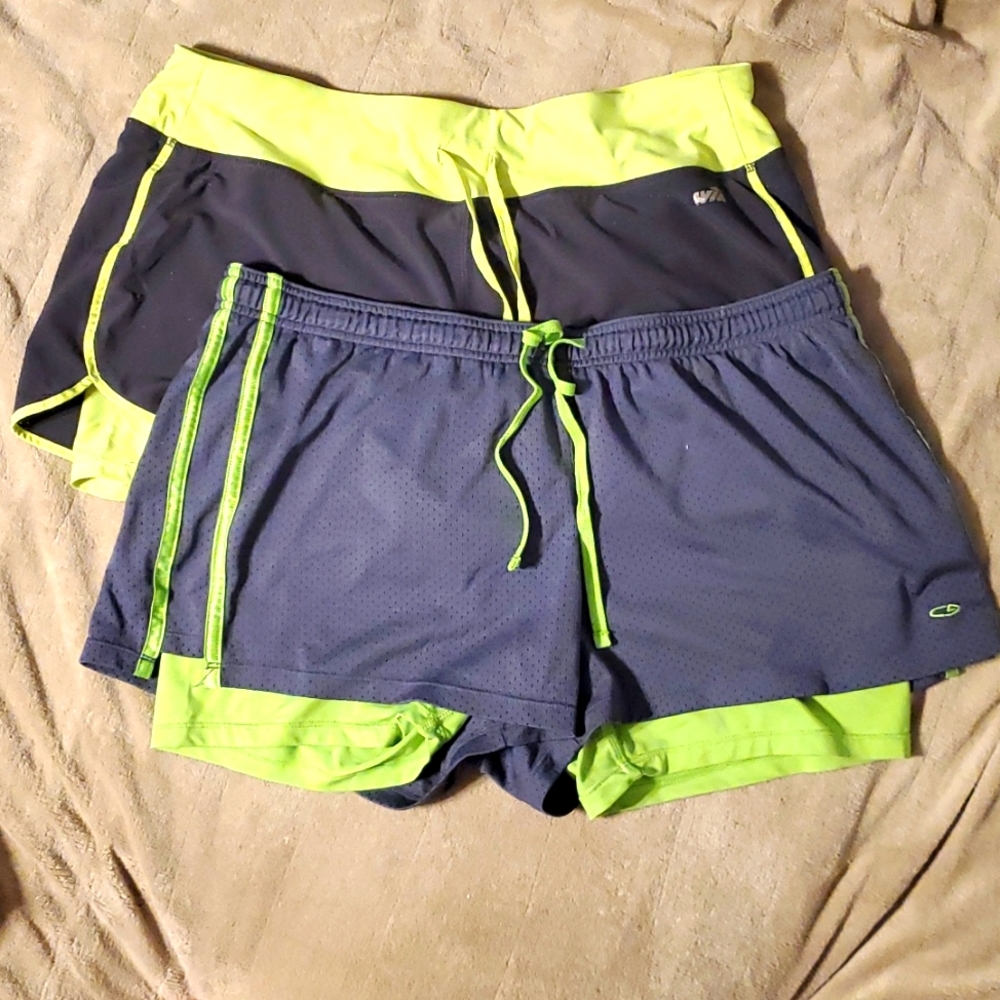 2 pair of athletic shorts